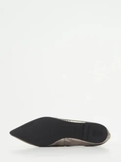 – Loafer-Ballerinas aus geprägtem Leder*Pretty Ballerinas Online