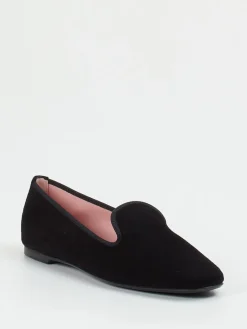 Damen Pretty Ballerinas – Loafer aus Veloursleder