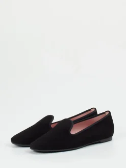 Damen Pretty Ballerinas – Loafer aus Veloursleder