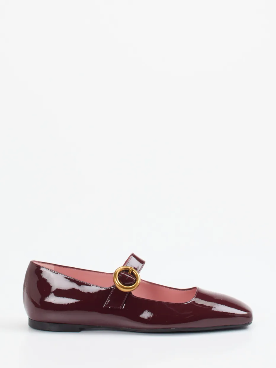 – Mary Janes aus Lackleder Bordeaux*Pretty Ballerinas Sale