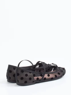 – Mary Jane Ballerinas aus Mesh*Pretty Ballerinas Clearance