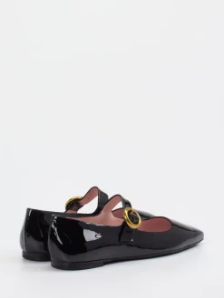 Damen Pretty Ballerinas – Mary Janes aus Lackleder