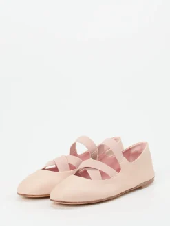 Damen Pretty Ballerinas – Riemchen-Ballerina aus Lammleder