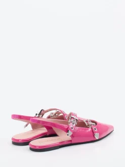 Damen Pretty Ballerinas – Slingback-Ballerinas aus Lackleder