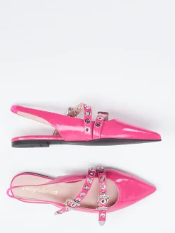 Damen Pretty Ballerinas – Slingback-Ballerinas aus Lackleder