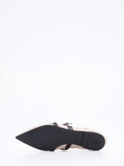 – Spitzballerinas aus Kalbleder creme*Pretty Ballerinas Outlet