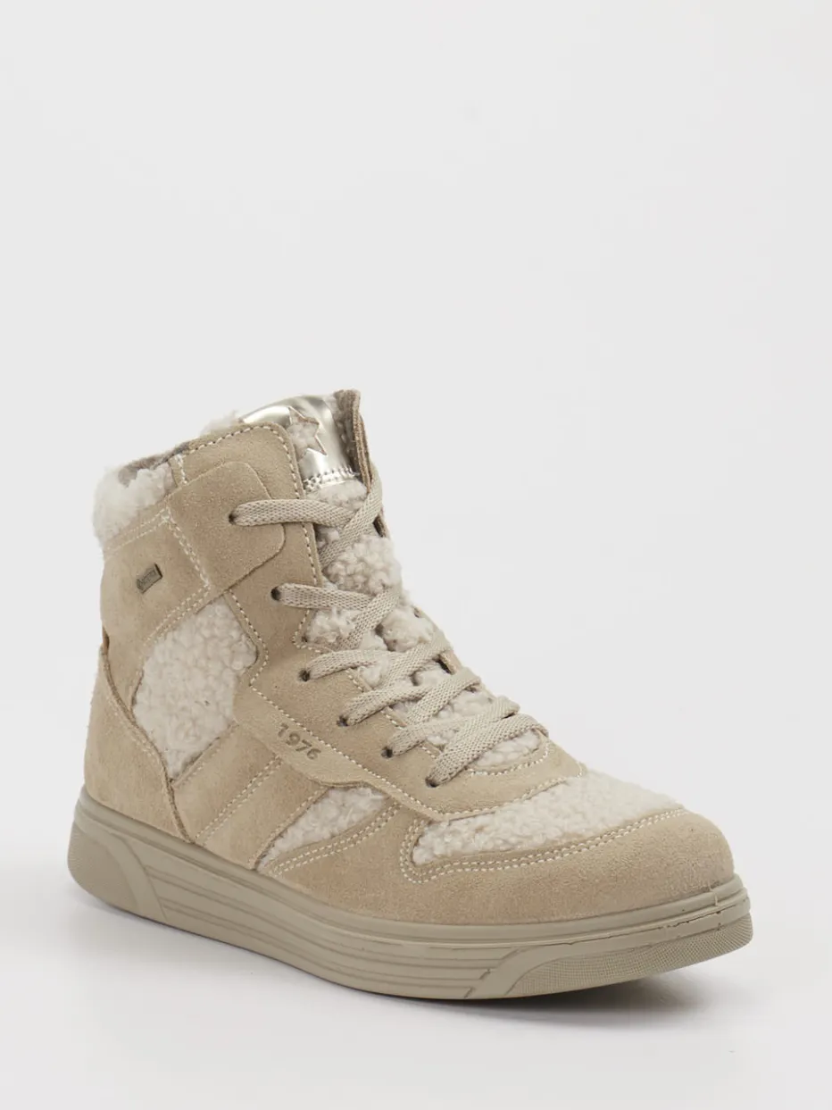 Kinder Primigi – High-Top-Sneaker aus Veloursleder