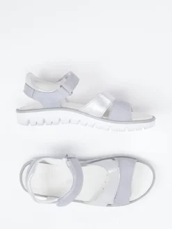 Kinder Primigi – Klettsandale aus Nubukleder silber