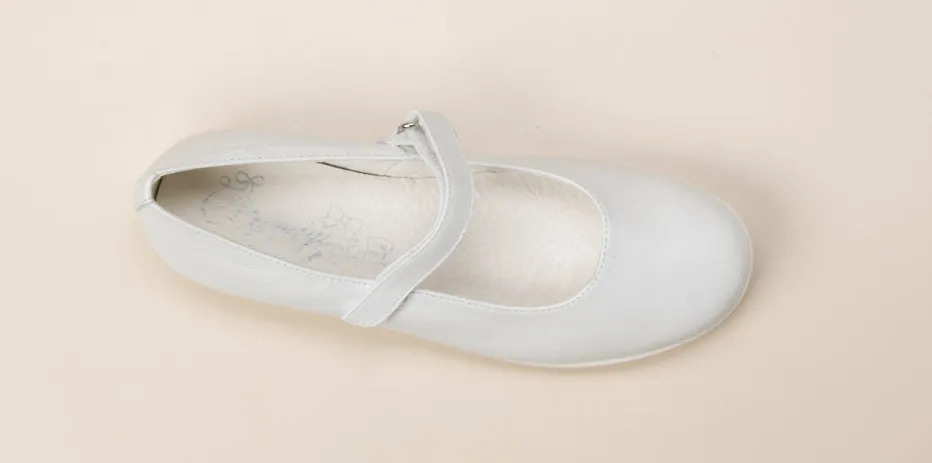 Kinder Primigi – Mary Janes aus Kalbleder Elfenbein