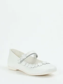 – Mary Janes aus Kalbleder mit Blumen*Primigi