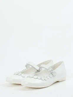 – Mary Janes aus Kalbleder mit Blumen*Primigi