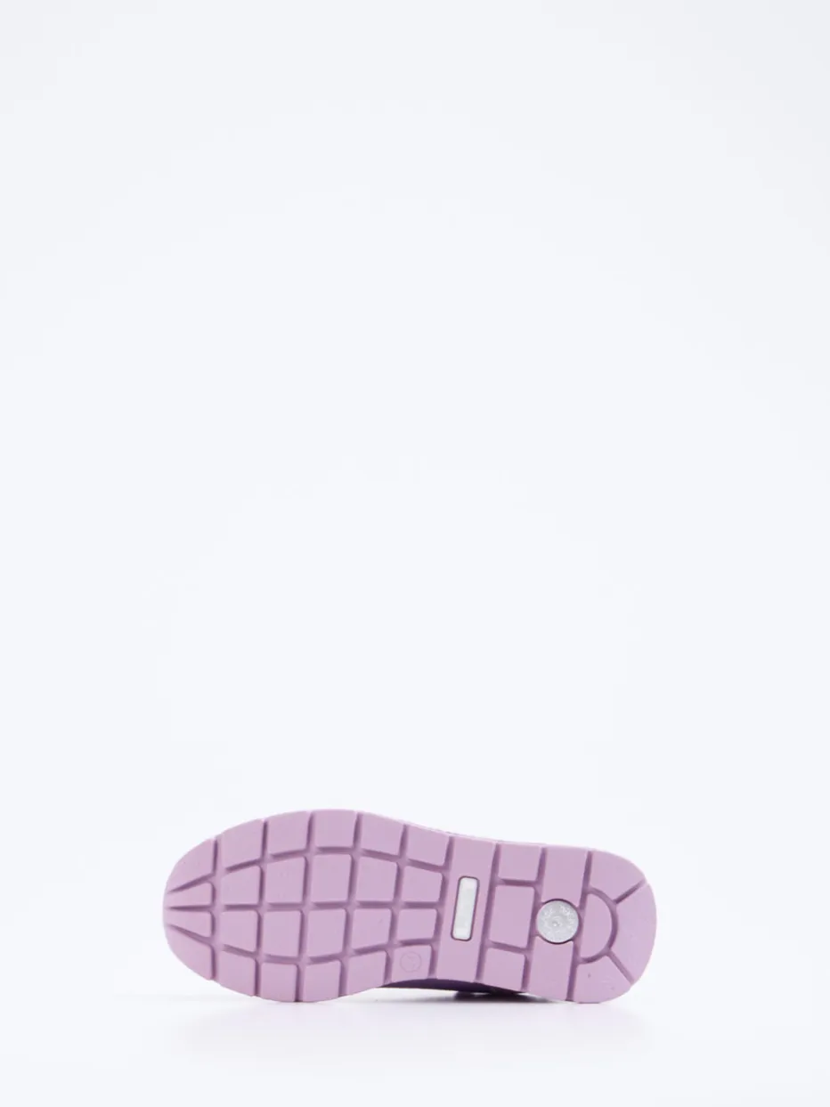 Kinder Primigi – Sneaker aus Veloursleder in Flieder