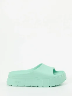 – Badepantolette aus Gummi in Mint*Puma Discount