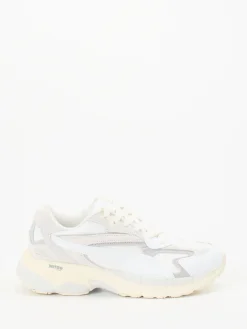 Damen Puma – Chunky Sneaker aus Textil und Wildleder Offwhite