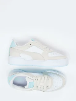 Damen Puma – Low-Top Sneaker aus Leder in Pastelloptik