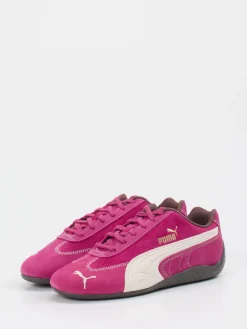 Damen Puma – Low-Top Sneaker aus Veloursleder