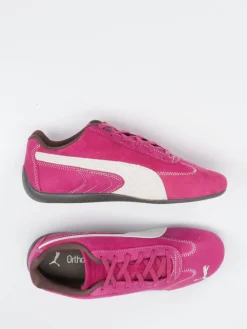 Damen Puma – Low-Top Sneaker aus Veloursleder