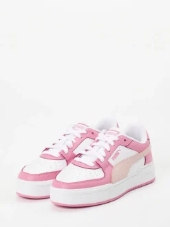 Damen Puma – Low-Top Sneaker aus Synthetikleder Rosa