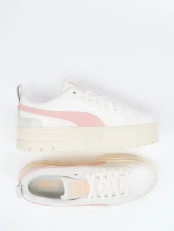 – Plateau-Sneaker aus Leder in Off-White*Puma Online