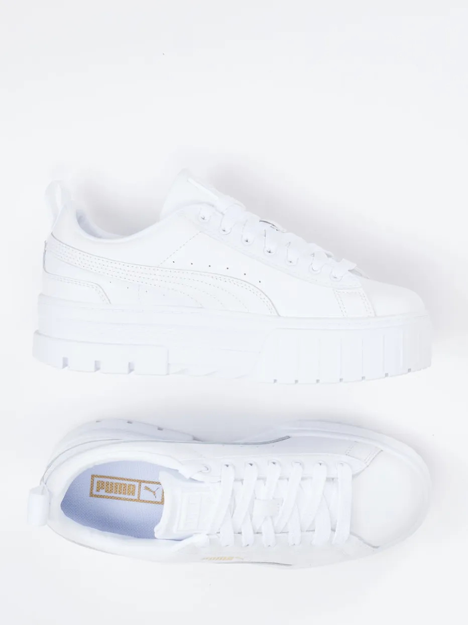 – Plateau-Sneaker aus Leder in*Puma New