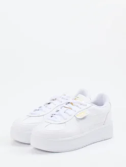 Damen Puma – Platform Sneaker aus Glattleder