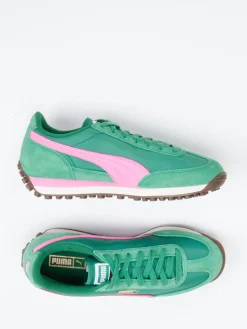 Damen Puma – Retro-Sneaker aus Textil und Veloursleder