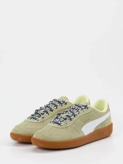 Damen Puma – Retro-Sneaker aus Veloursleder salbei