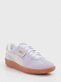 Damen Puma – Retro-Sneaker aus Veloursleder Lavendelgrau