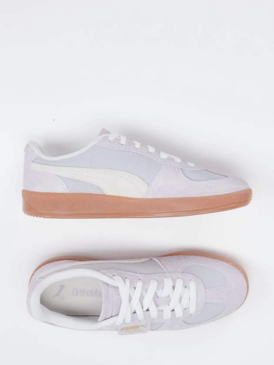 Damen Puma – Retro-Sneaker aus Veloursleder Lavendelgrau