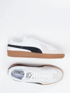 Damen Puma – Sneaker aus Leder mit Gummisohle