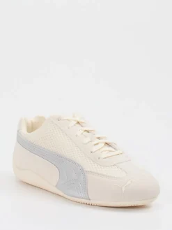 – Sneaker aus Veloursleder und Mesh creme*Puma Hot