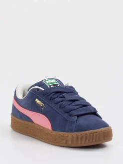 Damen Puma – Sneaker aus Veloursleder in Dunkel
