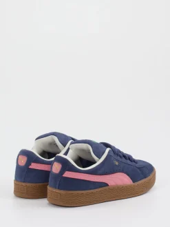Damen Puma – Sneaker aus Veloursleder in Dunkel