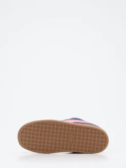 Damen Puma – Sneaker aus Veloursleder in Dunkel