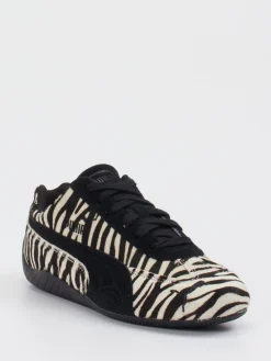 Damen Puma – Sneaker aus Veloursleder und Fellstruktur