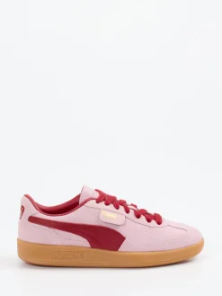 Damen Puma – Sneaker aus Veloursleder in Rosé