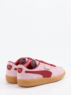 Damen Puma – Sneaker aus Veloursleder in Rosé