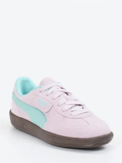 Damen Puma – Sneaker aus Veloursleder in Pastellrosa