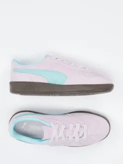 Damen Puma – Sneaker aus Veloursleder in Pastellrosa