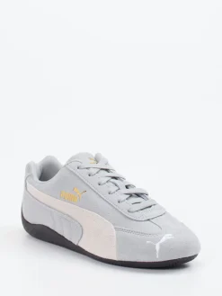 Damen Puma – Sneaker aus Veloursleder in Hell