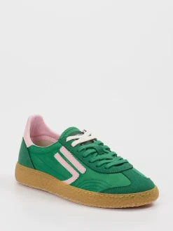 Damen Puraai – Retro-Sneaker aus Velour/Textil in