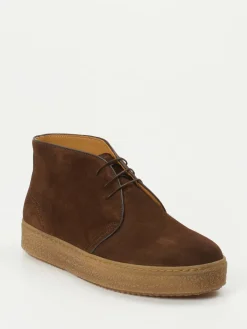 Herren Quarvif – Desert Boots aus Veloursleder schoko