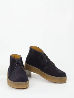 – Desert Boots aus Veloursleder dunkel*Quarvif Outlet