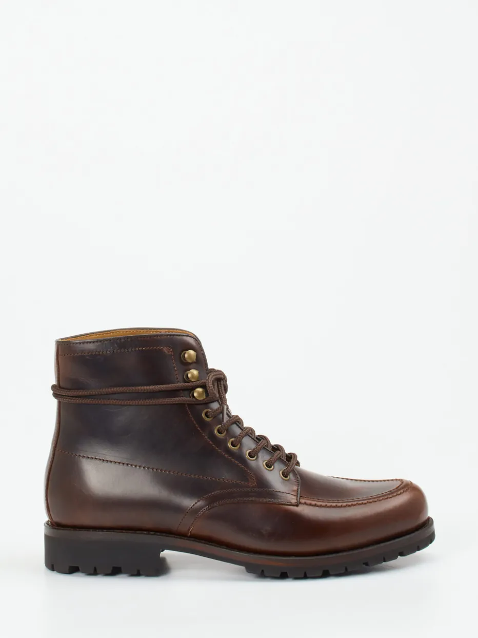 Herren Quarvif – Heritage-Boots aus Kalbleder dunkel
