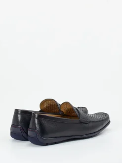 Herren Quarvif – Loafer aus geprägtem Leder in
