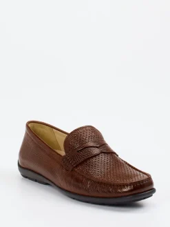 – Mokassin aus Hirschleder Dunkel*Quarvif Discount