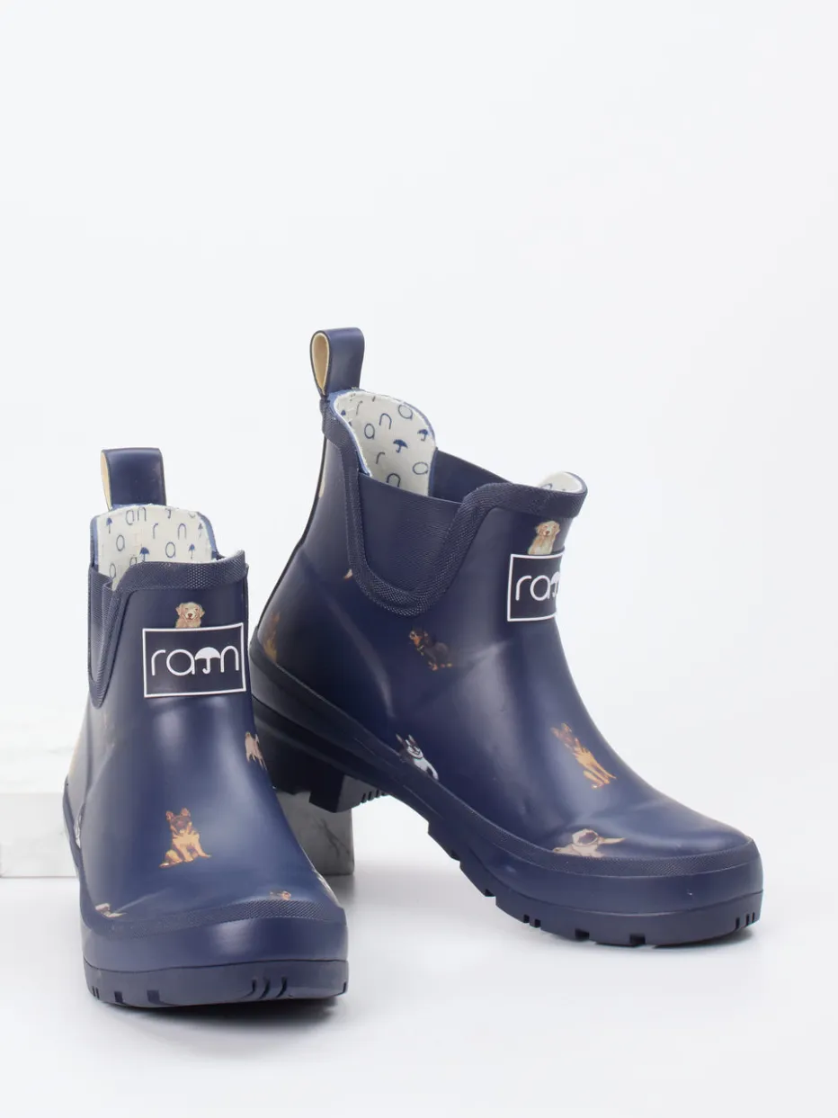 – Chelsea-Regenboots aus Gummi Dunkel*Rajn Clearance