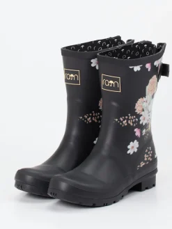 – Gummistiefel aus Gummi mit Blumenmuster*Rajn Online