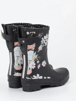 – Gummistiefel aus Gummi mit Blumenmuster*Rajn Online