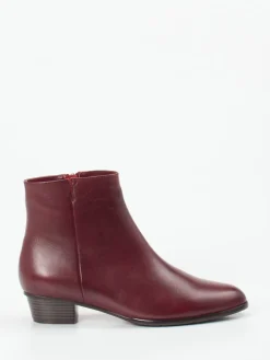 Damen Ralph Harrison – Ankle Boots aus Lammleder Bordeaux